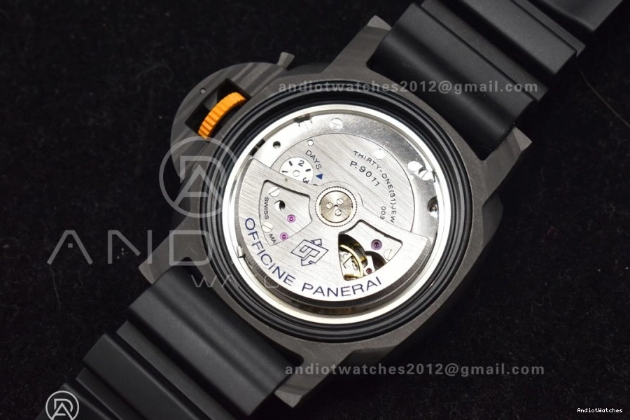 VSF Dial Carbotech Rubber Strap Edition Best 1:1 On 985 PAM1324 P Black Black WellDesigned 0308